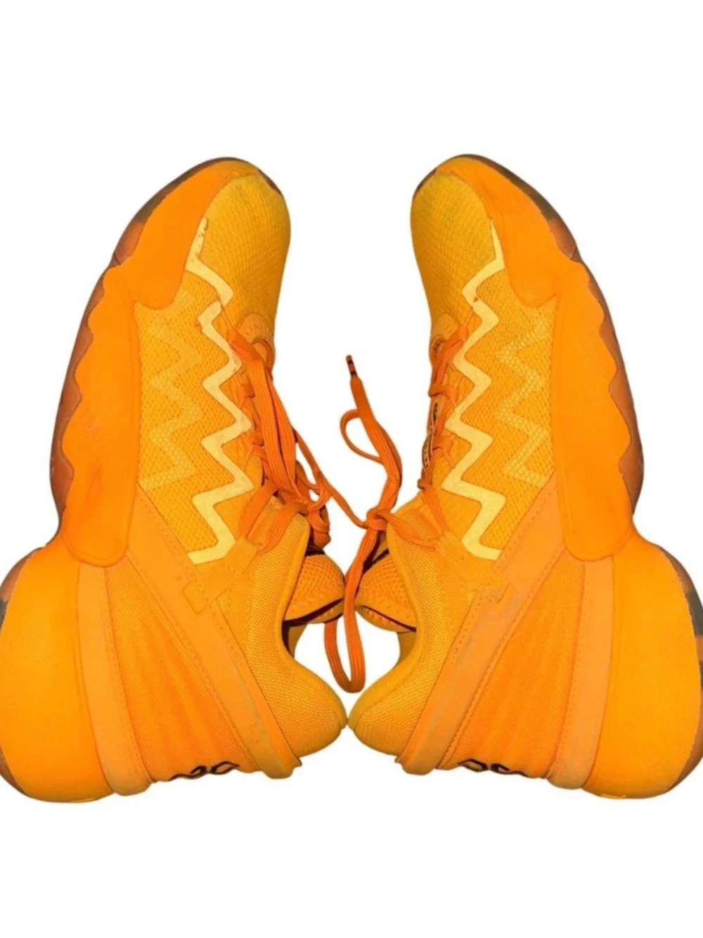 Crayola Adidas Orange High-Top Sneakers